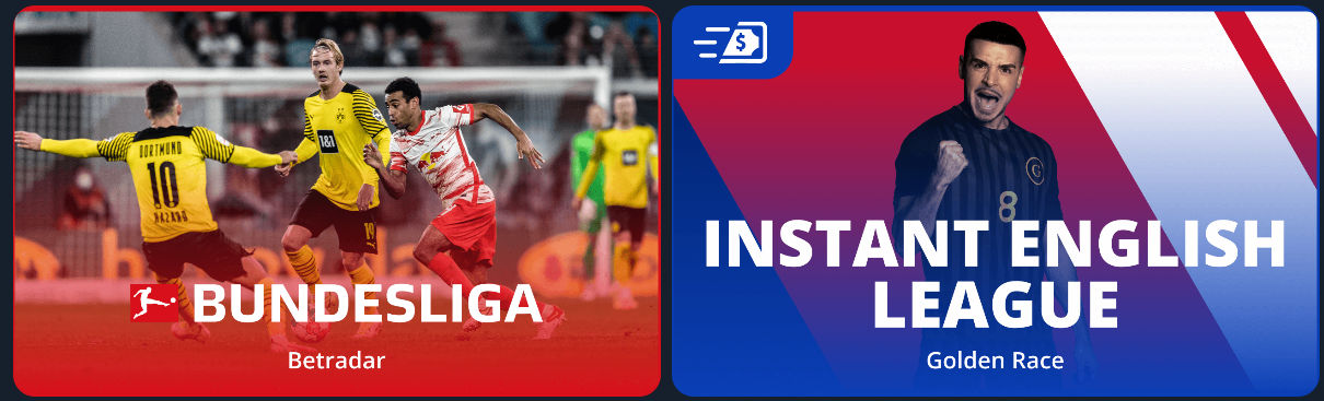 Sports Betting — Bundesliga and Instant English League